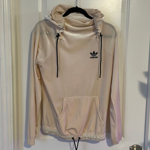 Adidas velveteen hoodie size small - Picture 1 of 2